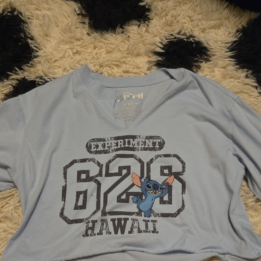 Disney Stitch Blue Graphic Tee
